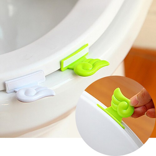 Toilet Lid Lifting Device Smooth Holder Cute Wing Durable Toilet Cover