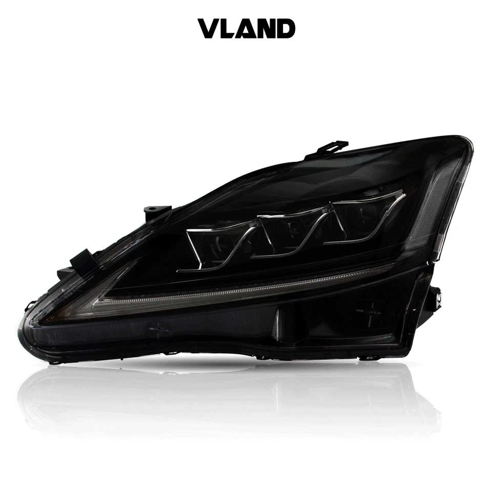 VLAND LED Projektor Scheinwerfer Für 2006–2014 Lexus IS350/C IS250/C IS220d ISF - Bild 2 von 4