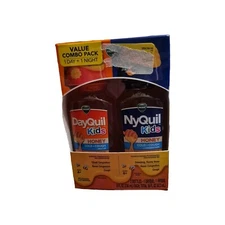 Vicks Kids NyQuil/DayQuil Honey Cold & Cough - Exp 04/2026