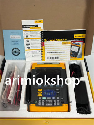 USED FLUKE 199C 200MHz 2.5GS/s Digital Oscilloscope Scopemeter Multimeter