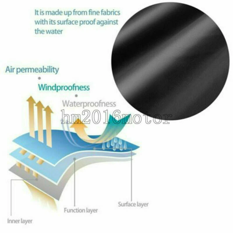 Cubierta de motocicleta tamaño L para Kawasaki Ninja Sports Naked Bike Scooter Foto 2 de 4