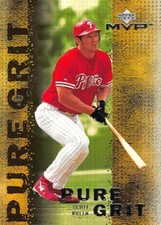 2000 Upper Deck MVP Baseball Scott Rolen Pure Grit #G5 NM/MT PHILLIES/SHARP 