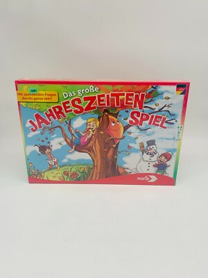 Noris das große Jahreszeiten spiel Kinderspiel Lernspiel  -  Neu & OVP