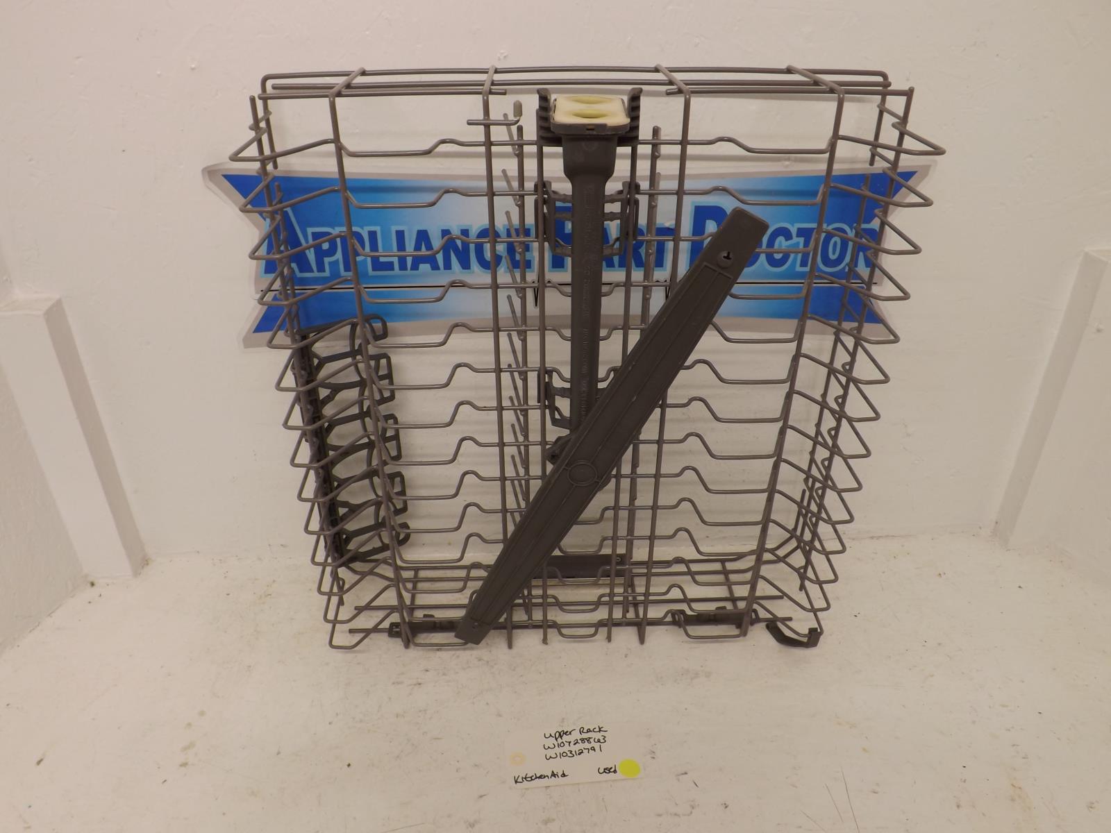 KitchenAid Dishwasher W10728863 W10312791 Upper Rack Used eBay