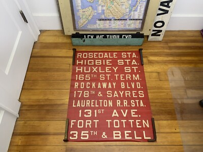 NY NYC QUEENS BUS ROLLSCHILD ROCKAWAY ROSEDALE HUXLEY FORT TOTTEN HIGBIE TERMINAL