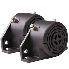 2pcs Backup Horn Warning Alarm Car Reversing Horn Back-up Alarm 105DB 12/48V