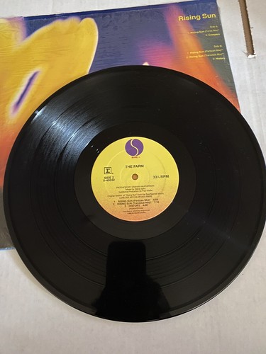 THE FARM - RISING SUN ORIG US 12" VINYL MAXI SINGLE PROMO RARE - Picture 3 of 4