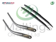 ALLMAKES 4X4 WIPER ARMS + BLADES DKC100960 DKB102830 FITS DISCOVERY 2 98-04