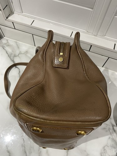 Marc by Marc Jacobs Too Hot To Handle Large Leather Tote Bag Praline Brown - Picture 11 of 22