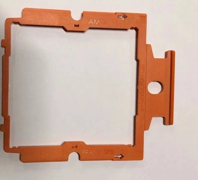 AMD EPYC GENOA SP5 Socket Fixed Carrier Frame ZEN4 CPU Tray Orange for 9654/9554 - Image 2 of 2