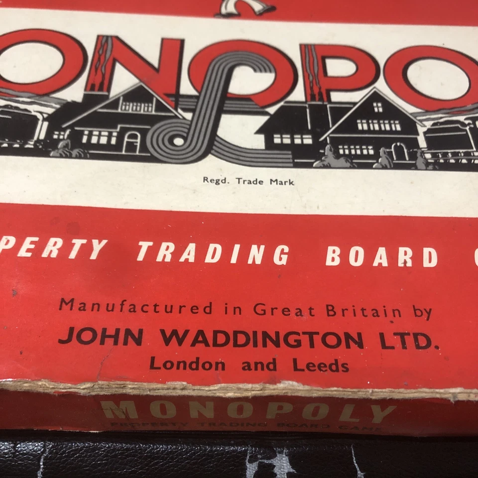 Rare Vintage 1957-1960 Monopoly Board Game  - Image 3 of 4