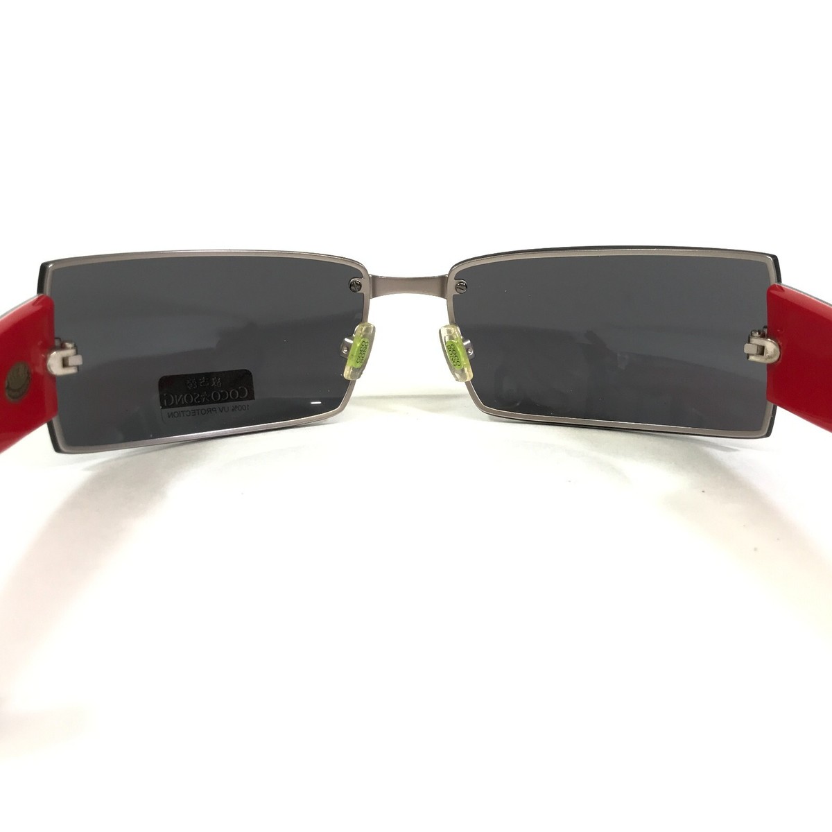 Coco Song Sunglasses METROPOLITAN TRIP Col.4 Blue Red Square 