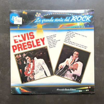 LP Elvis Presley - La Grande Storia Del Rock - Italy sealed