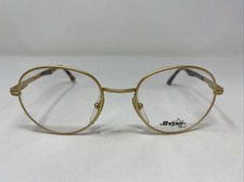 Sting Italy Mod. No.4091 Col.349 50-20-140 Gold Full Rim Eyeglasses Frame A780