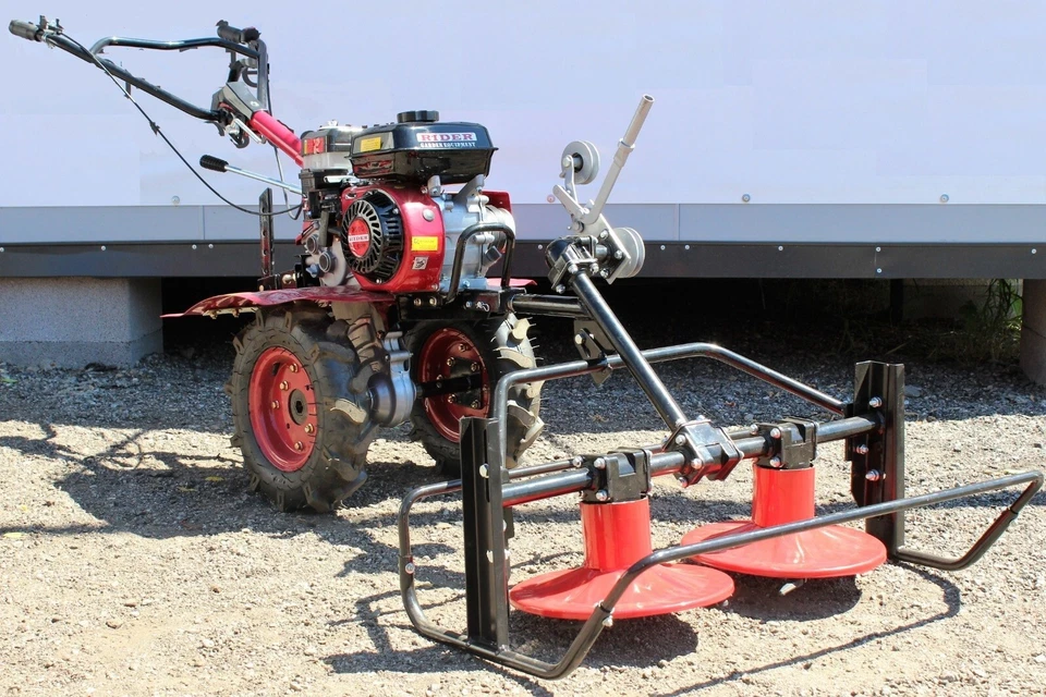 Einachsschlepper 7.5PS + Anhänger + zubehör + Rasenmäher - Bild 2 von 4