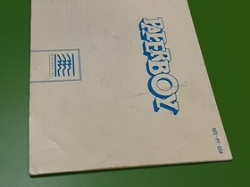 Paperboy Nintendo NES Manual Instruction Booklet
