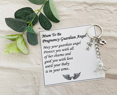 Mama werden Schwangerschaft Schutzengel Geschenk, Babyparty Geschenk, Schutz Mama werden