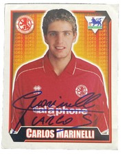 Merlin Premier League 2003 - # 403 - CARLOS MARINELLI - Middlesbrough 