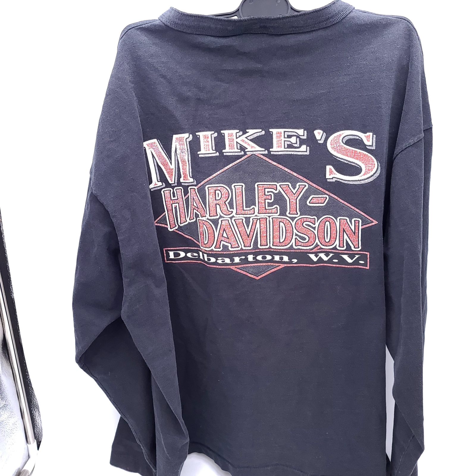 Harley Davidson Mens Size XL Mike's Delbarton, WV Long Sleeve Button