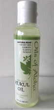 Oils of Aloha 100% Kukui Nut Oil Fragrance Free 4oz *Best for Eczema Fresh New* 