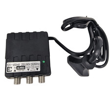 Alimentatore amplificatore TV stabilizzato 12V@450mA a 2 Uscite switching