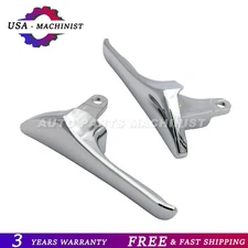 1Pair Door Inner Chrome Handle Lever Left & Right For Benz S211 W211 W219 USA