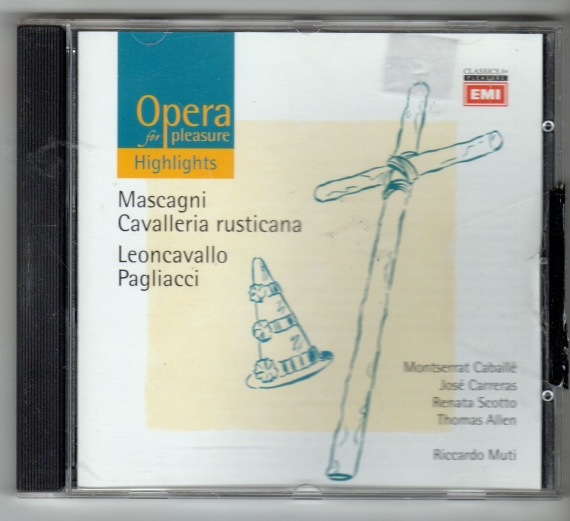 (GY20) Mascagni/Cavalleria Rusticana - Leoncavallo/Pagliacci - 1998 unopened CD