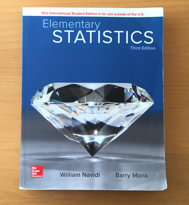 Elementary Statistics, 3rd Edition International Student Edition Navidi & Monk