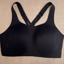 Lululemon Sport Bra Women 38 DD Air Support Cross Back Ultralu Run Jog Core Go
