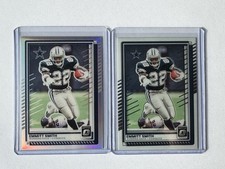 2025 Panini Donruss Optic Emmitt Smith Holo With Base Card COWBOYS