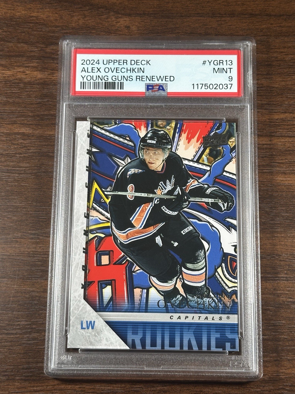 Alex Ovechkin #YGR-13 (Hockey Cards 2024 Upper Deck Young Guns Renewed) — is it worth grading?