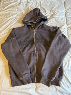 Grey Highest Tendencies Rare Full Zip Size Small