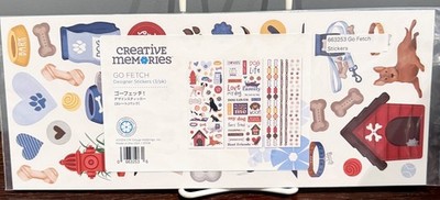Creative Memories Go Fetch stickers. NiP