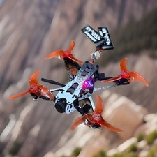 EMAX Tinyhawk II Freestyle BNF FPV Drone da Corsa con 120Km/H Alta Velocità, 5A ESC,