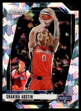 2024-25 Panini Prizm WNBA Silver Ice Shakira Austin Washington Mystics #134
