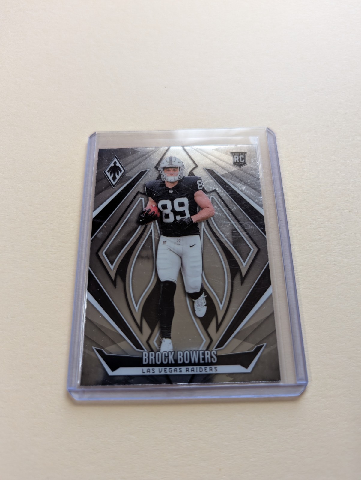 2024 Panini Phoenix - Rookies Brock Bowers #165 Silver (RC) Raiders