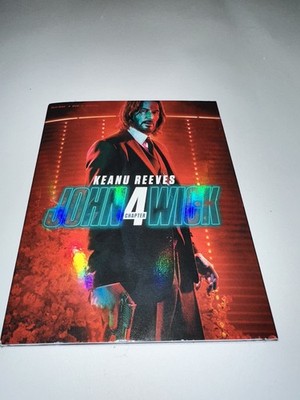 John Wick: Chapter 4 [Blu-ray] DVD With Slip Cover New Sealed