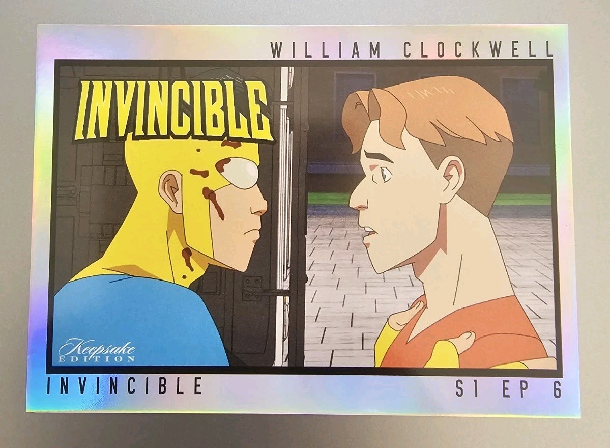 2025 Keepsake INVINCIBLE Season 1 S1 EP 6 Episode Insert WILLIAM CLOCKWELL 306