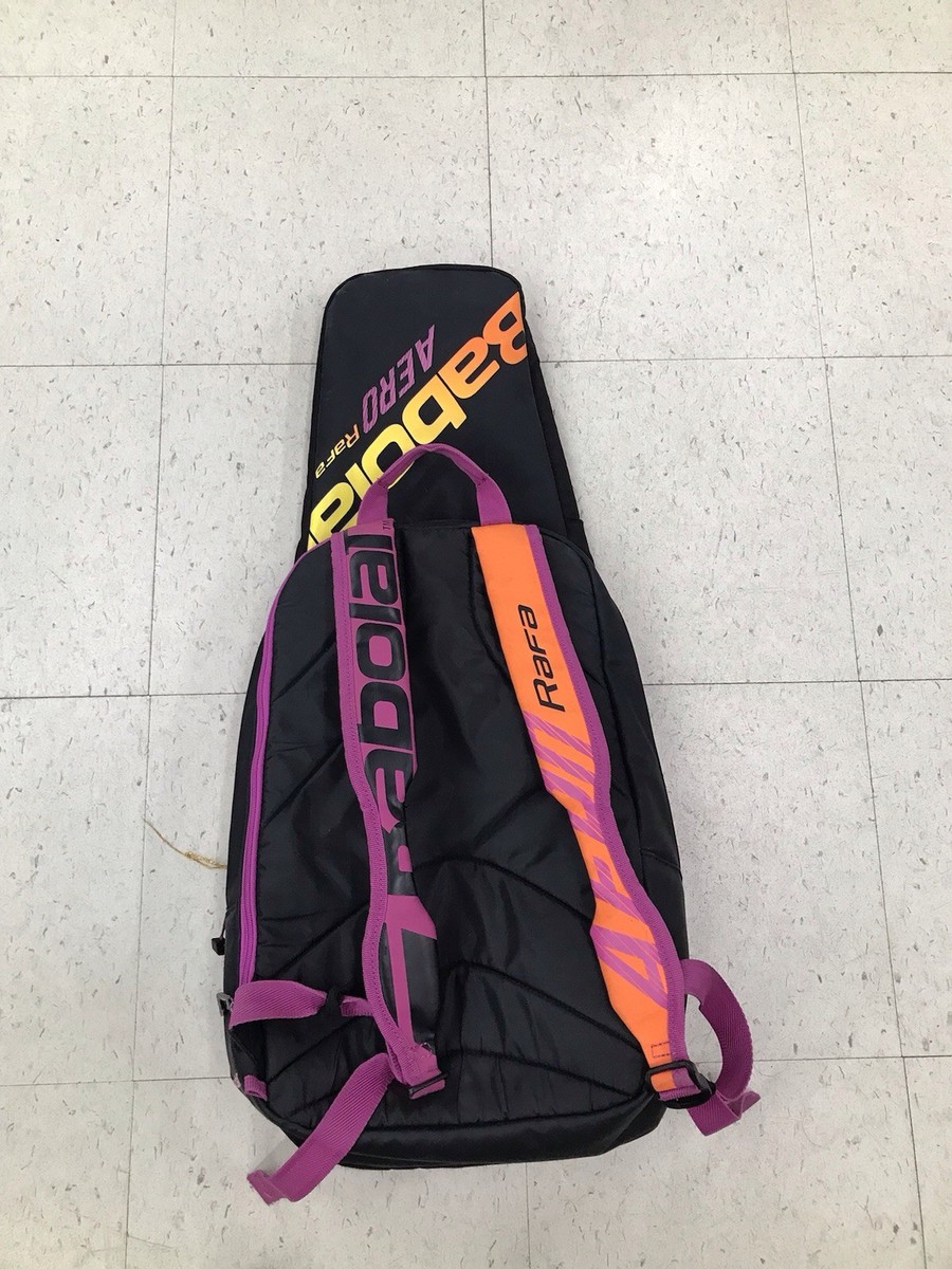 Sac à Dos Babolat Aero RAFA 2022 - Noir/Orange/Violet - Neuf - 753097