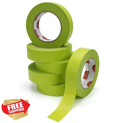 TAPEBEAR Green Painter Tape 1.18''x60Yd 6 Roll