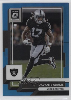 2022 Panini Donruss Optic Aqua Prizm /299 Davante Adams #103 0b4t