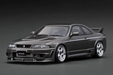 Ignition-Model Nissan Skyline GT-R 400r R33 BCNR33 RHD Dark Grey Metallic 1:18