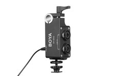 by-MA2 2-Channel On-XLR Audio Mixer for DSLR, Miirrorless and Video Cameras w...