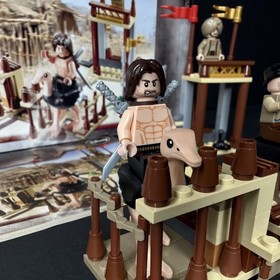 LEGO Prince of Persia The Sands of Time The Ostrich Race Set #7570 Box+Manual