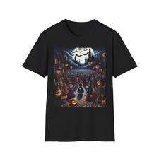 Halloween Unisex T-Shirt, Trick or Treat Shirt, Pumpkin Tee, October Costume