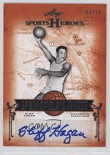 2013 Leaf Sports Heroes Springfield's Finest Silver 3/10 Cliff Hagan Auto 2fd