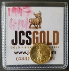 1997 $5 1/10oz Gold American Eagle