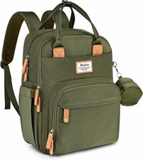 RUVALINO Diaper Bag Backpack Army Green