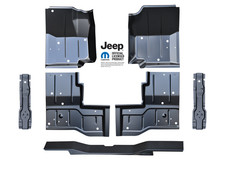 1987-1995 Jeep Wrangler Yj Floor Pan Patches And Brace Set-7 Pieces 1987-1995 Jeep Wrangler Yj Floor Pan Patches And Brace Set-7 Pieces