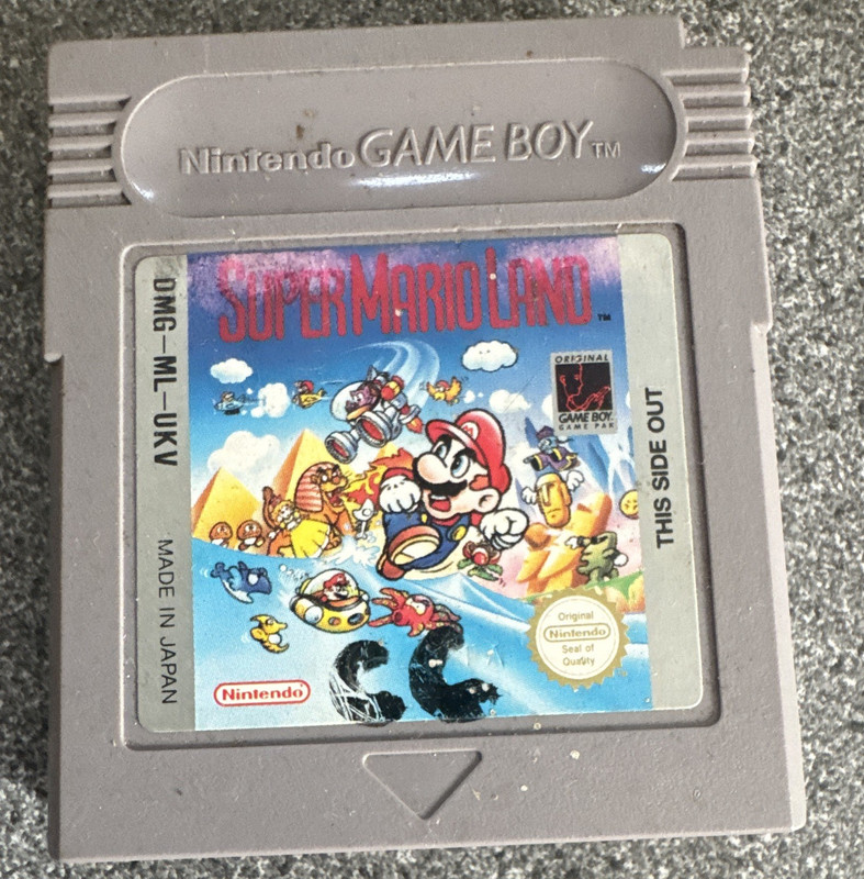 Nintendo Super Mario Land Nintendo Game Boy PAL Platformer DMG-ML-UKV